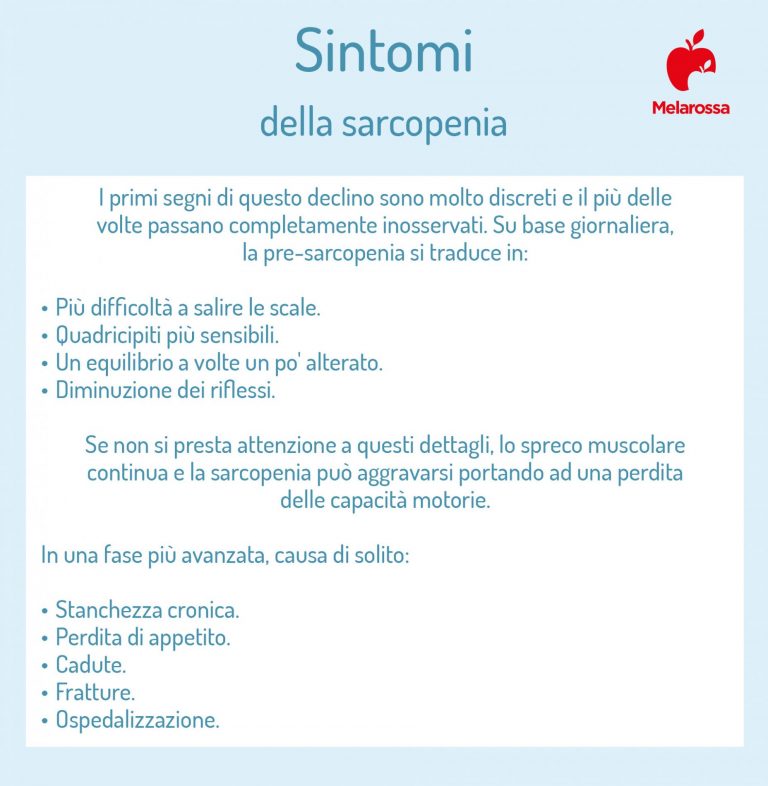 Sarcopenia che cos è cause sintomi cure e come prevenirla