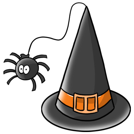 Cappello da strega perfetto per Halloween - Melarossa
