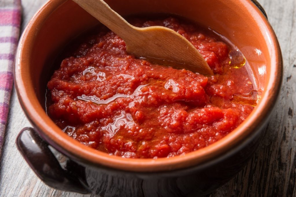 passata di pomodoro fatta in casa