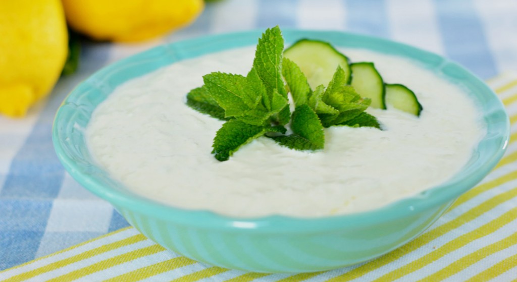 Salsa tzatziki light