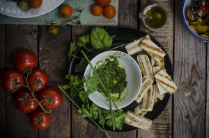 ricetta per insalata di verdure e tofu step quattro