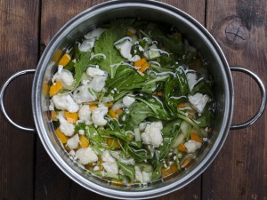 preparazione minestrone