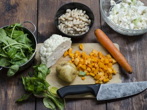 preparazione minestrone