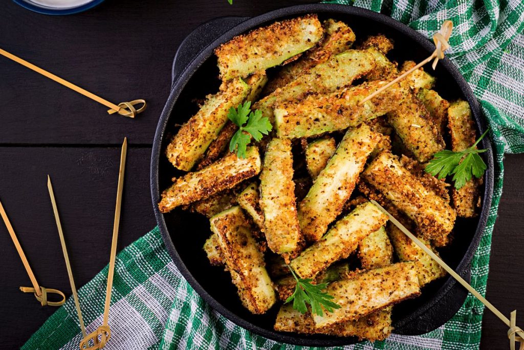 Zucchine al forno, il contorno leggero e gustoso