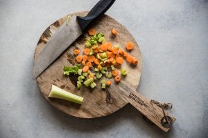 preparazione insalata di polpo