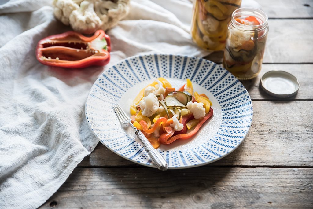 giardiniera fatta in casa