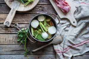 carne bollito con verdure