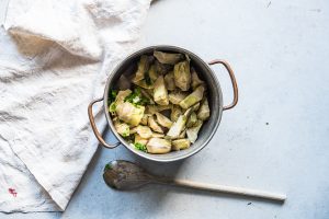 lasagne con carciofi