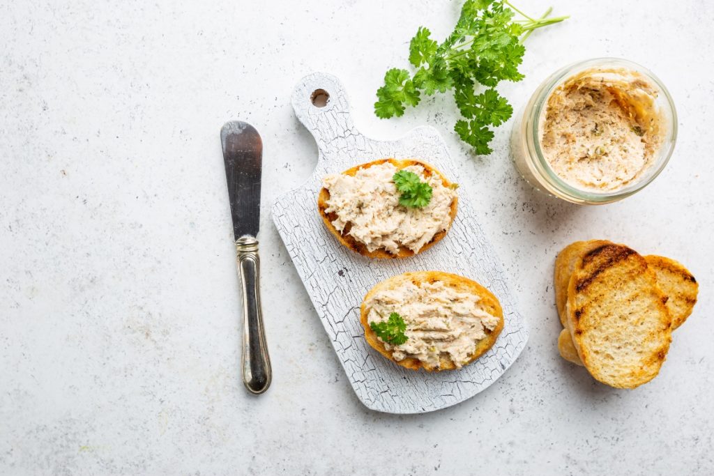 patè di salmone con lo yogurt greco