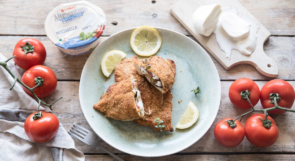 cordon bleu pollo melanzane mozzarella