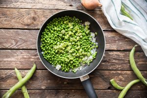 risotto con crema di fave fresche