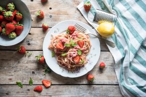 Tagliatelle alle fragole