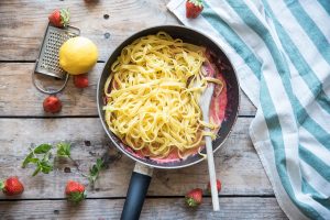 Tagliatelle alle fragole