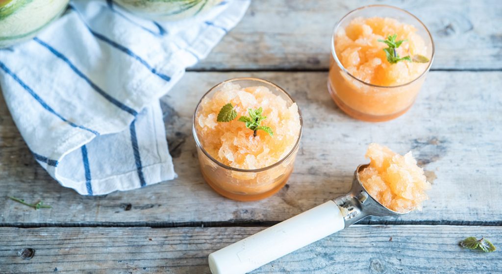 granita al melone