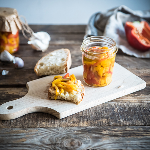 Peperoni Sott Olio Fatti In Casa Ricette Melarossa