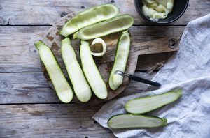 zucchine ripiene prima