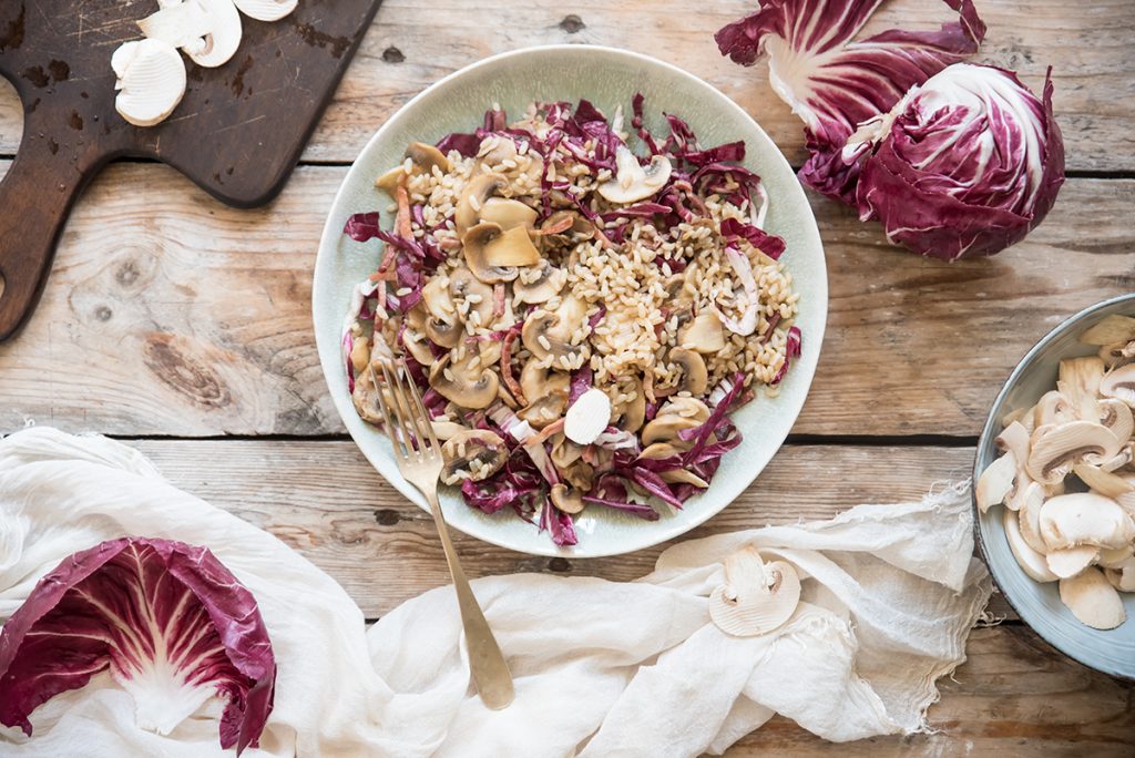 insalata di riso autunnale e invernale