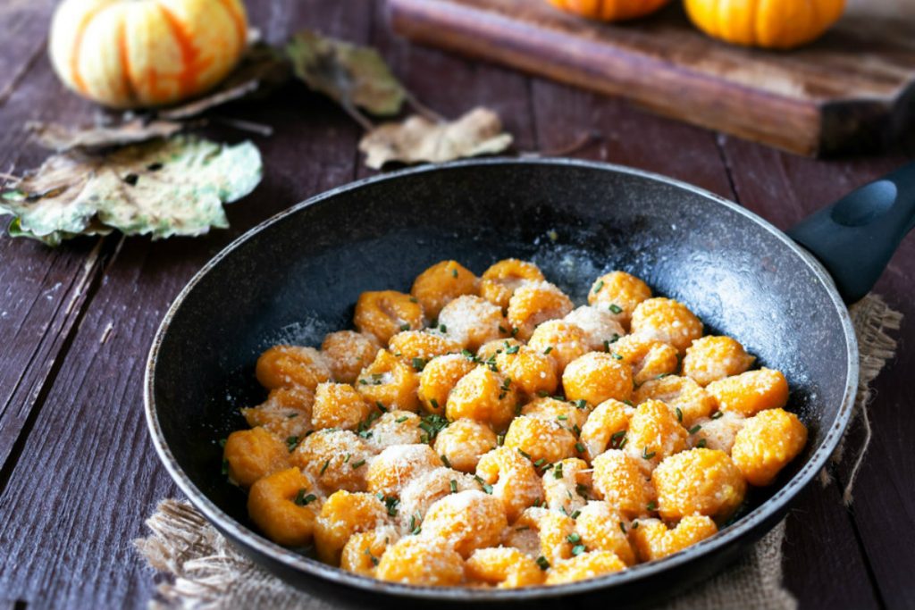 gnocchi con zucchine e carote