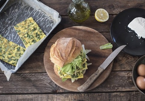 Panino Con La Frittata Di Verdure E Ricotta Al Forno Ricette Light Melarossa