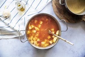 pasta e patate quattro