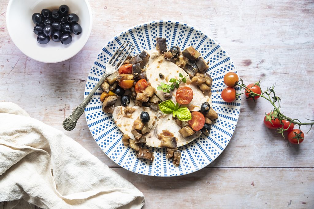 Pesce spada con melanzane