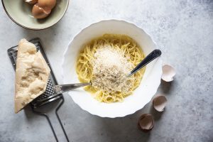 frittata di pasta parmigiano