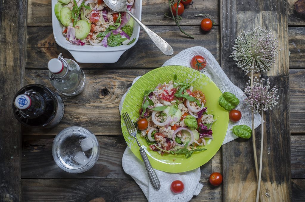 panzanella di verdure