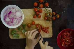 panzanella verdure pomodorini