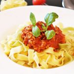 tagliatelle ragù gluten free