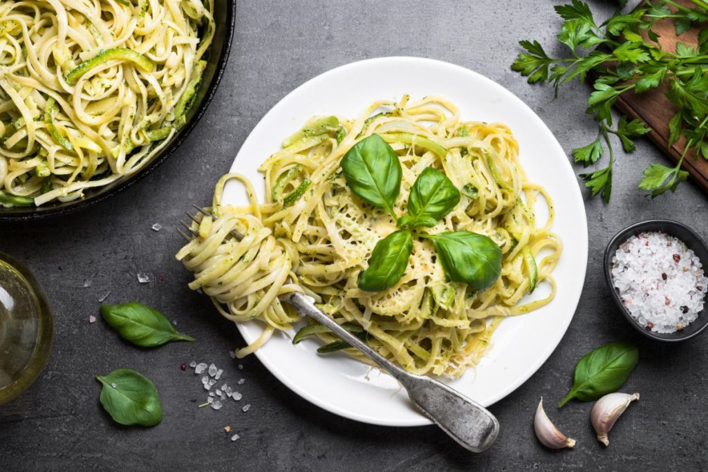 carbonara vegetariana