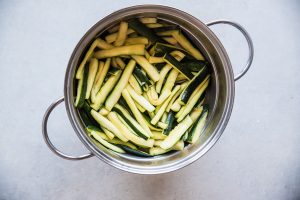 zucchine sottolio tre