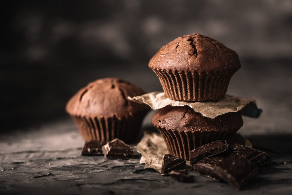 muffin al cioccolato senza glutine