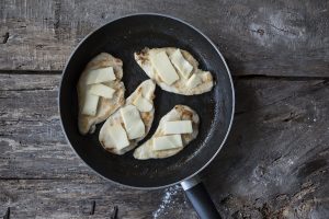 scaloppine ai funghi fontina