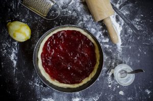 crostata light marmellata teglia