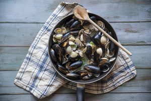 risotto alla pescatora vongole e cozze