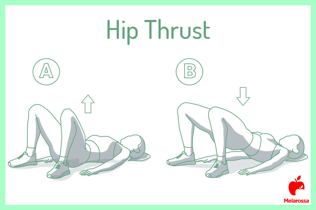 Hip thrust: come si esegue, benefici ed errori da non commettere