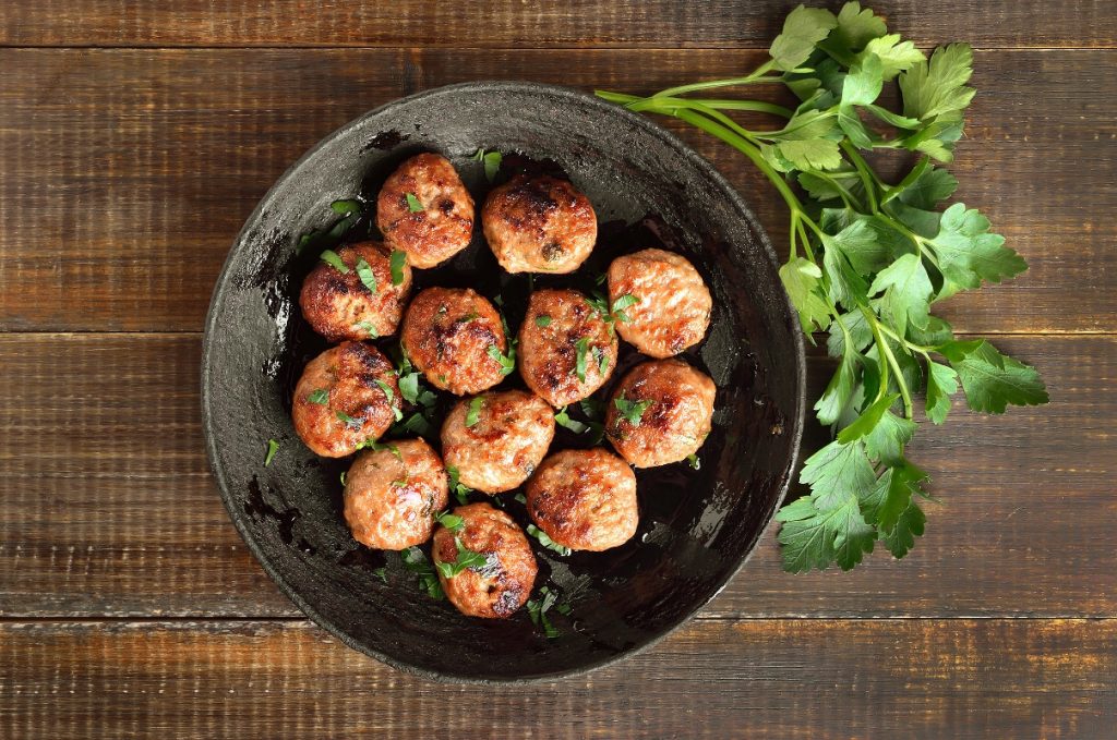 polpette di pollo