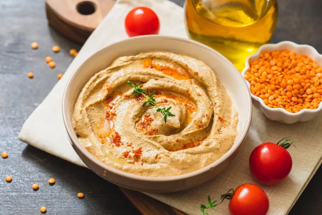 hummus di lenticchie