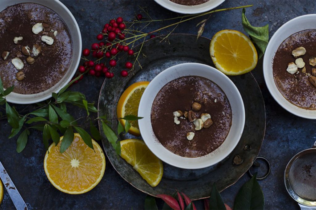 mousse al cioccolato light