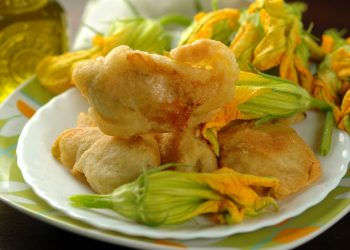 fiori di zucca fritti