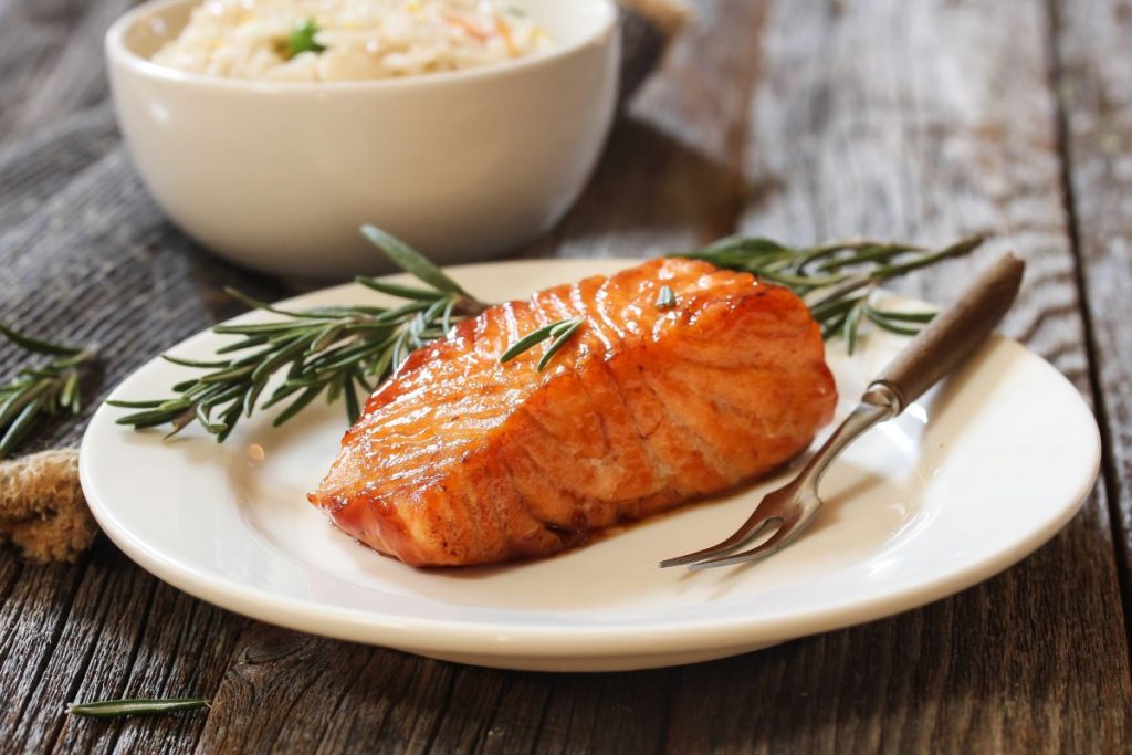 Salmone in padella