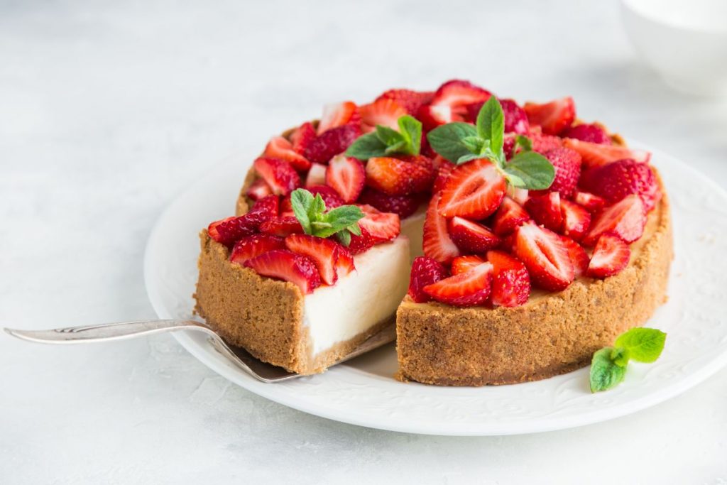 Cheesecake alle fragole