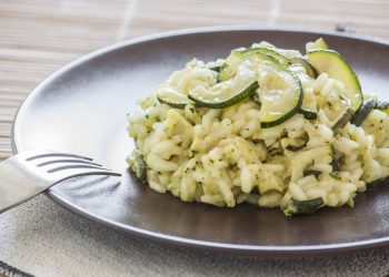 risotto con zucchine