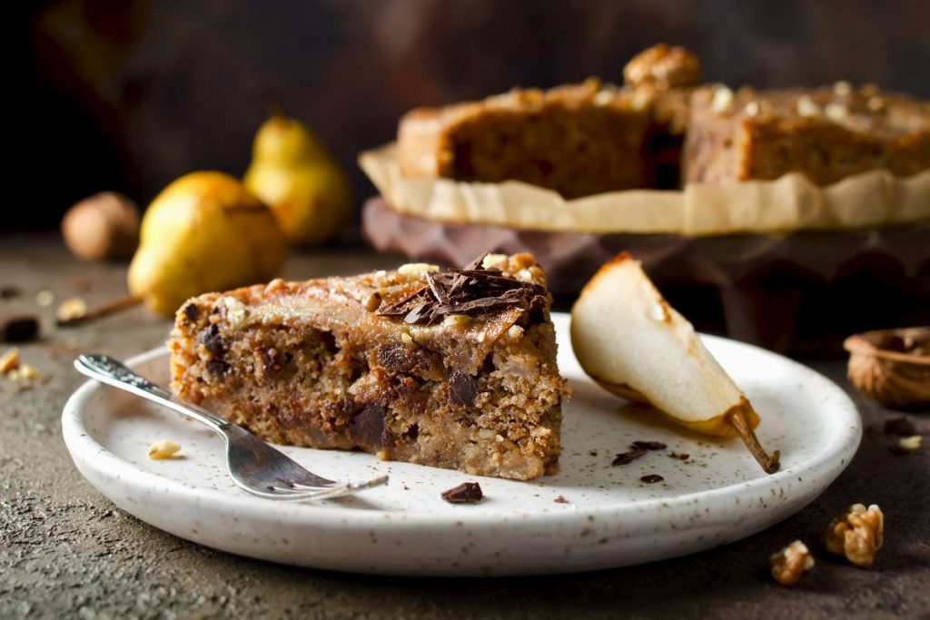 torta pere e cioccolato, gli ingredienti