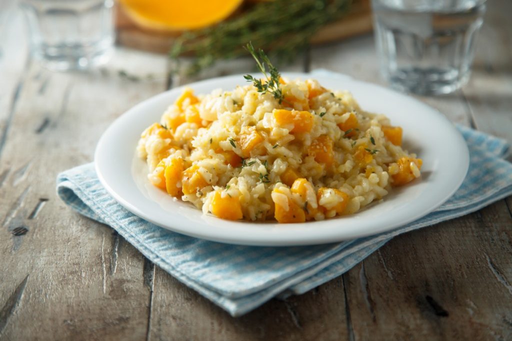 risotto alla zucca