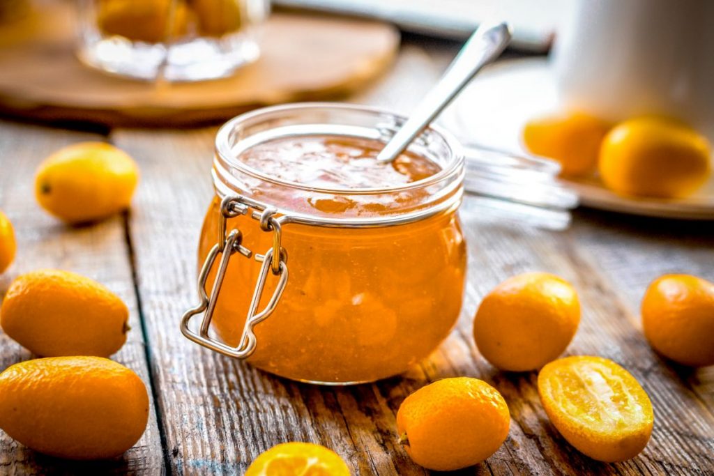 marmellata di mandarini cinesi o kumquat