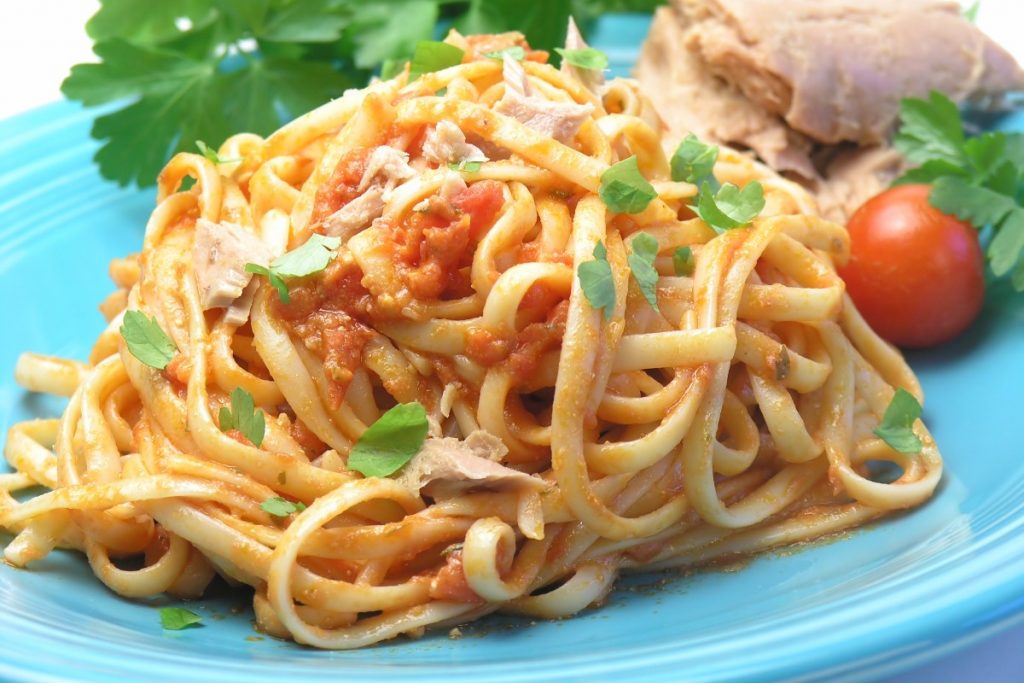 spaghetti al tonno