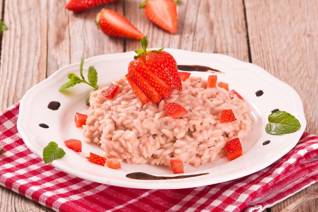 risotto alle fragole