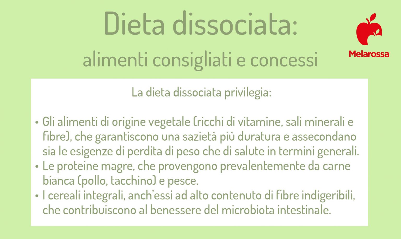 Dieta Dissociata: Come Funziona, Esempi Di Menù, Controindicazioni