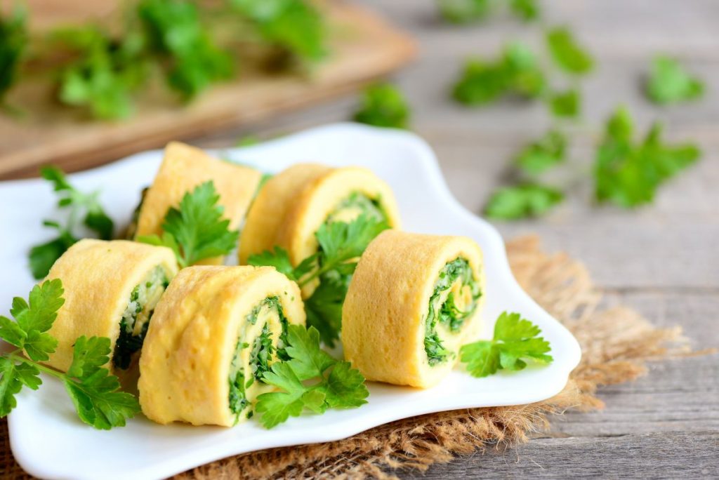 Rotolo di frittata al forno un secondo goloso e ricco